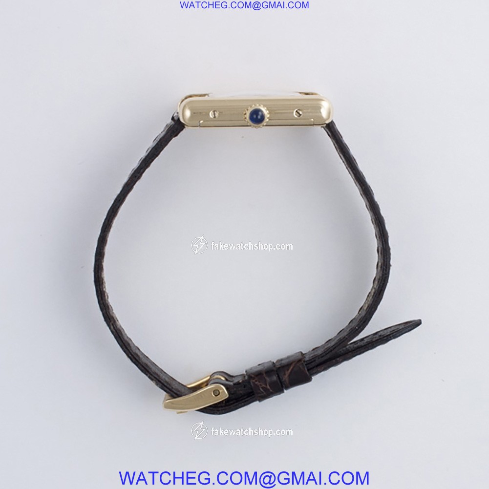Cartier Cartier 2285 Tank Vermeil Manual Female Vermeil 3