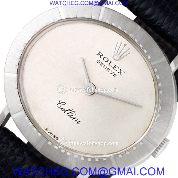 Rolex 4081-2 Cellini Manual Female 18k White Gold 3