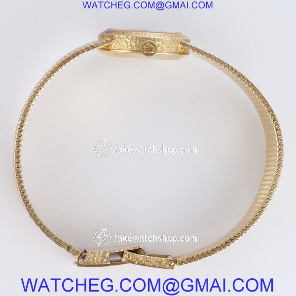 Rolex 2642 Precision Manual Female 18k yellow gold 3