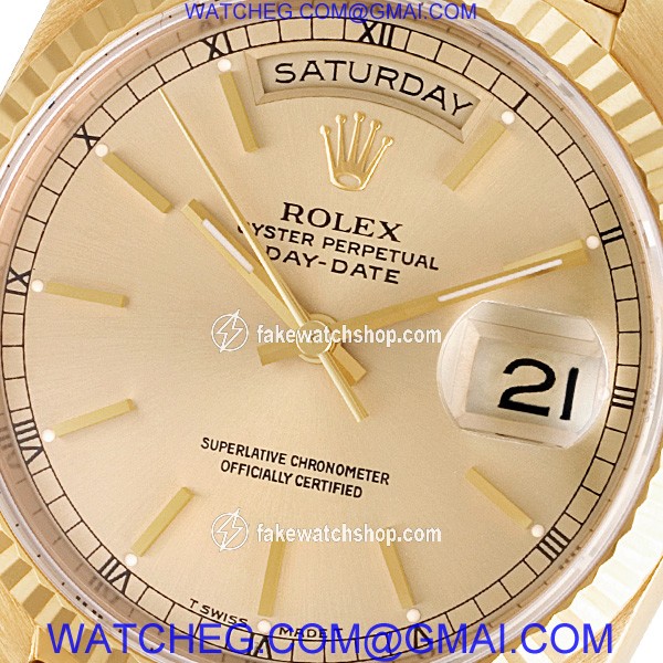 Rolex 18238 Day-Date Automatic Male 18k yellow gold 3