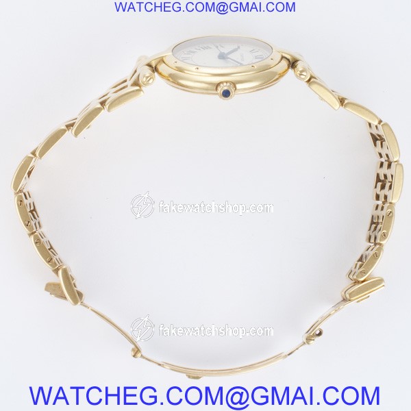 Cartier 883964 VLC Quartz Unisex 18k yellow gold 3