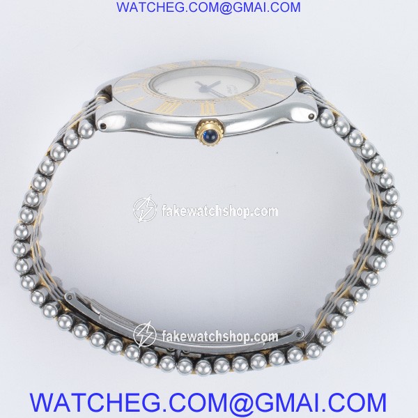 Cartier 126000p 21 Quartz Male Stainless Steel 3