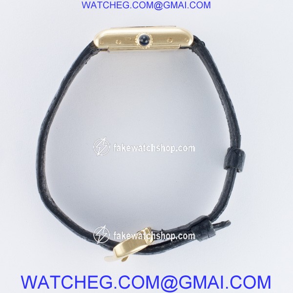 Cartier Cartier 1034 Tank Manual Female 18k yellow gold 3