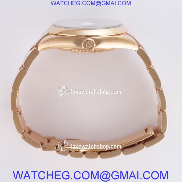 Rolex 118205 Day-Date Automatic Male 18k rose gold 3