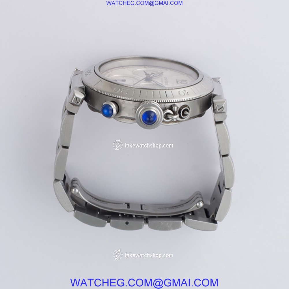 Cartier W31030H3 Pasha Chronograph Automatic Male Stainless Steel 3