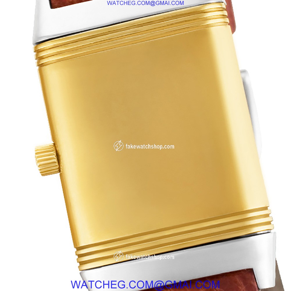 Jaeger LeCoultre 260.5.08 Reverso Quartz Female 18k gold & Stainless Steel 3