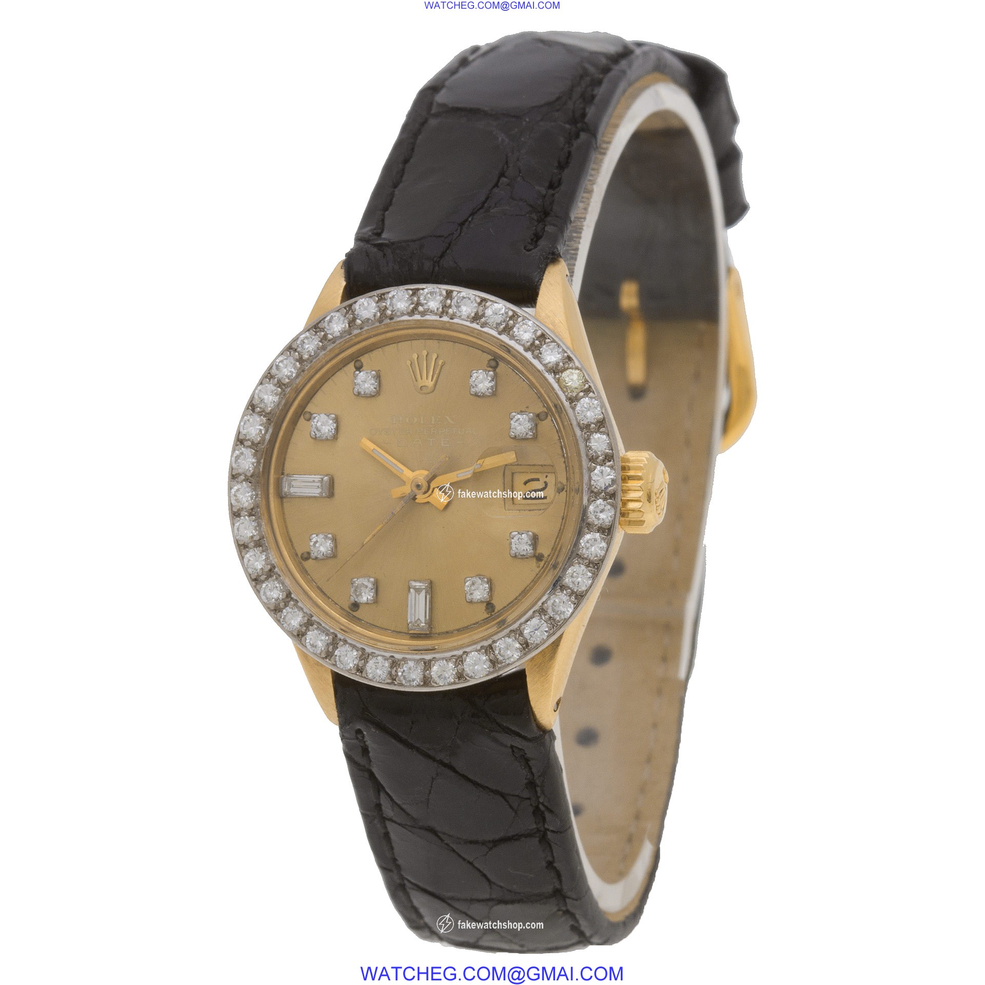 Rolex 6517 Date Automatic Female 18k yellow gold 3