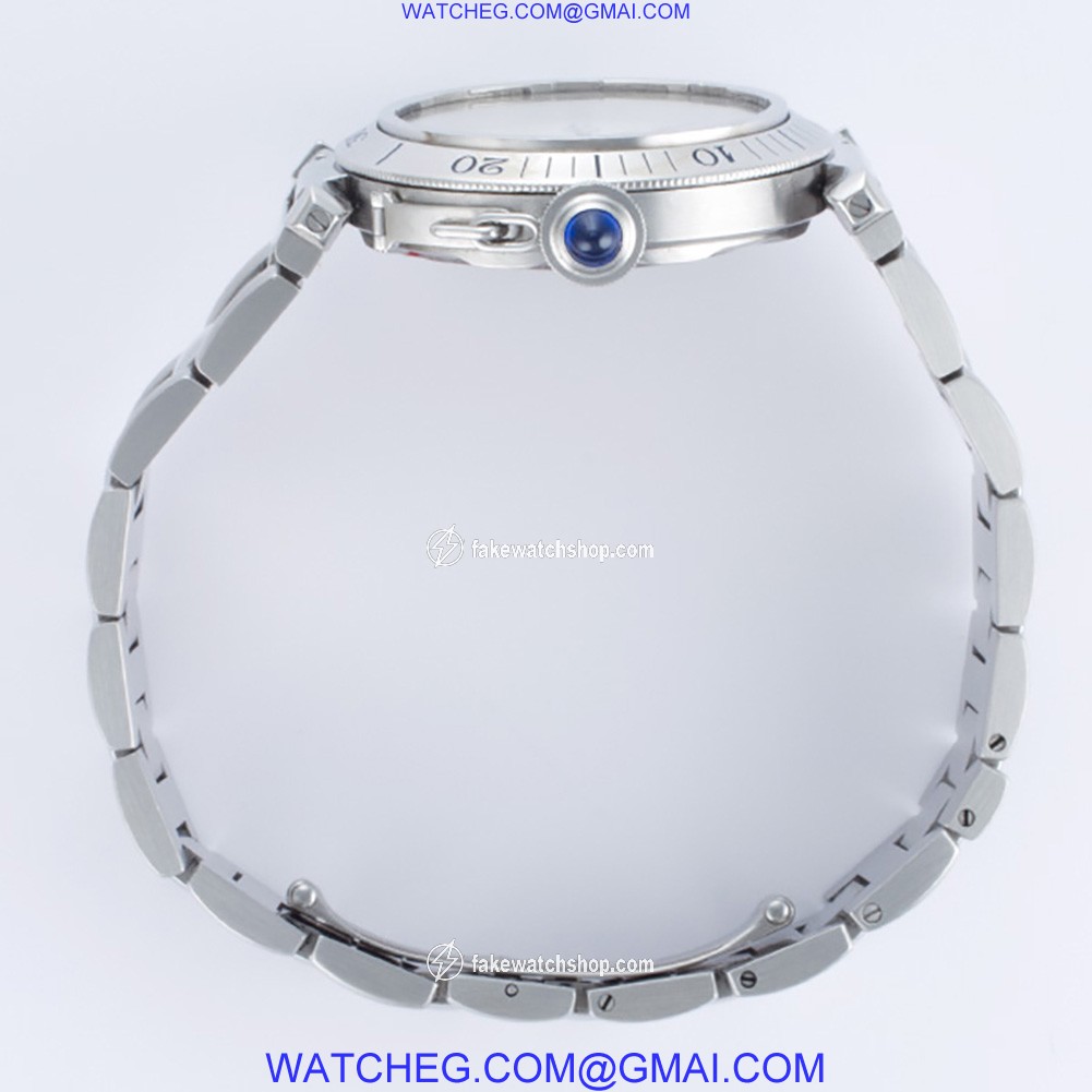 Cartier W31080M7 Pasha Automatic Male Stainless Steel 3