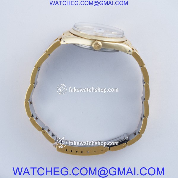 Rolex 15505 Date Automatic Male Gold Plate 3