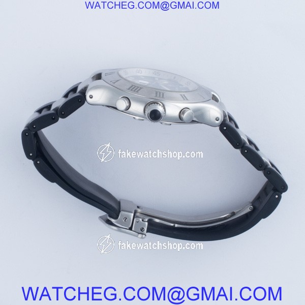 Cartier w10184U2 Chronoscaph 21 Quartz Male Stainless Steel 3