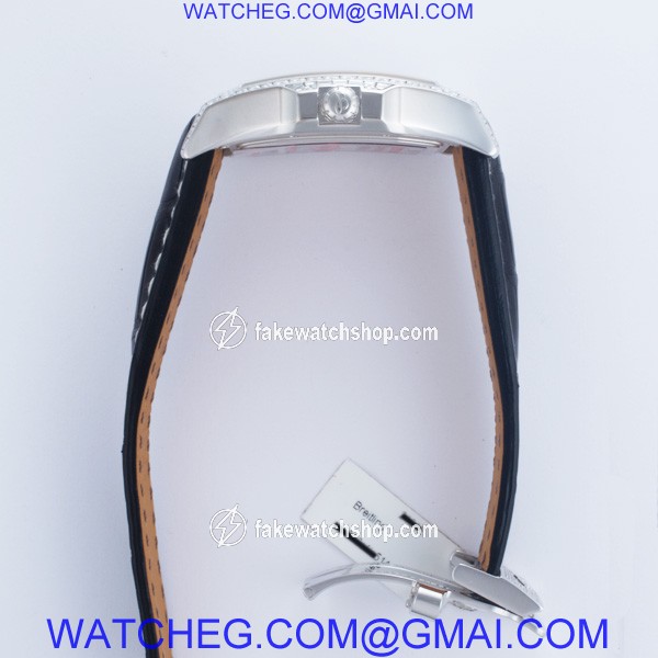 Breitling j28362 Flying B Automatic Male 18k White Gold 3