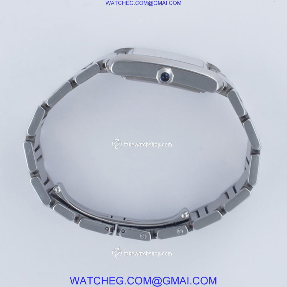 Cartier 2302/W51002q3 Tank Francaise Quartz Male Stainless Steel 3