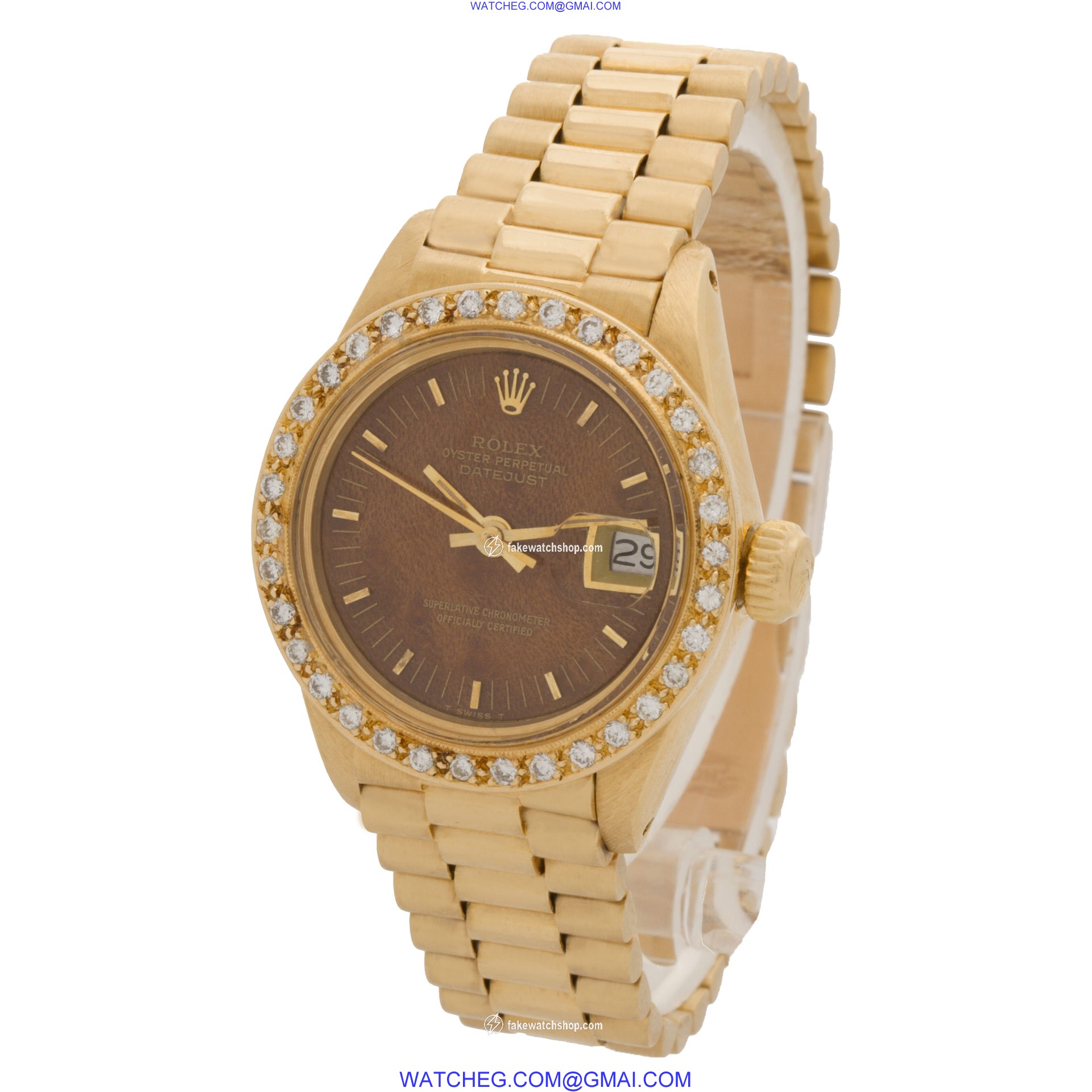 Rolex 6917 Datejust Automatic Female 18k yellow gold 3