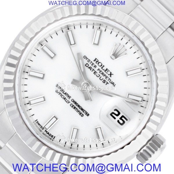 Rolex 179179 Datejust Automatic Female 18k White Gold 3