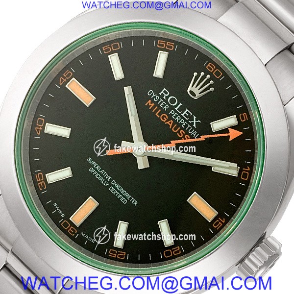 Rolex 116400GV Milgauss Automatic Male Stainless Steel 3
