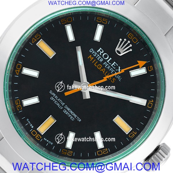 Rolex 116400GV Milgauss Automatic Male Stainless Steel 3