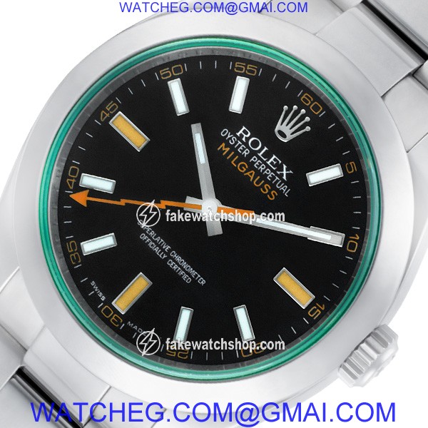 Rolex 116400V Milgauss Automatic Male Stainless Steel 3