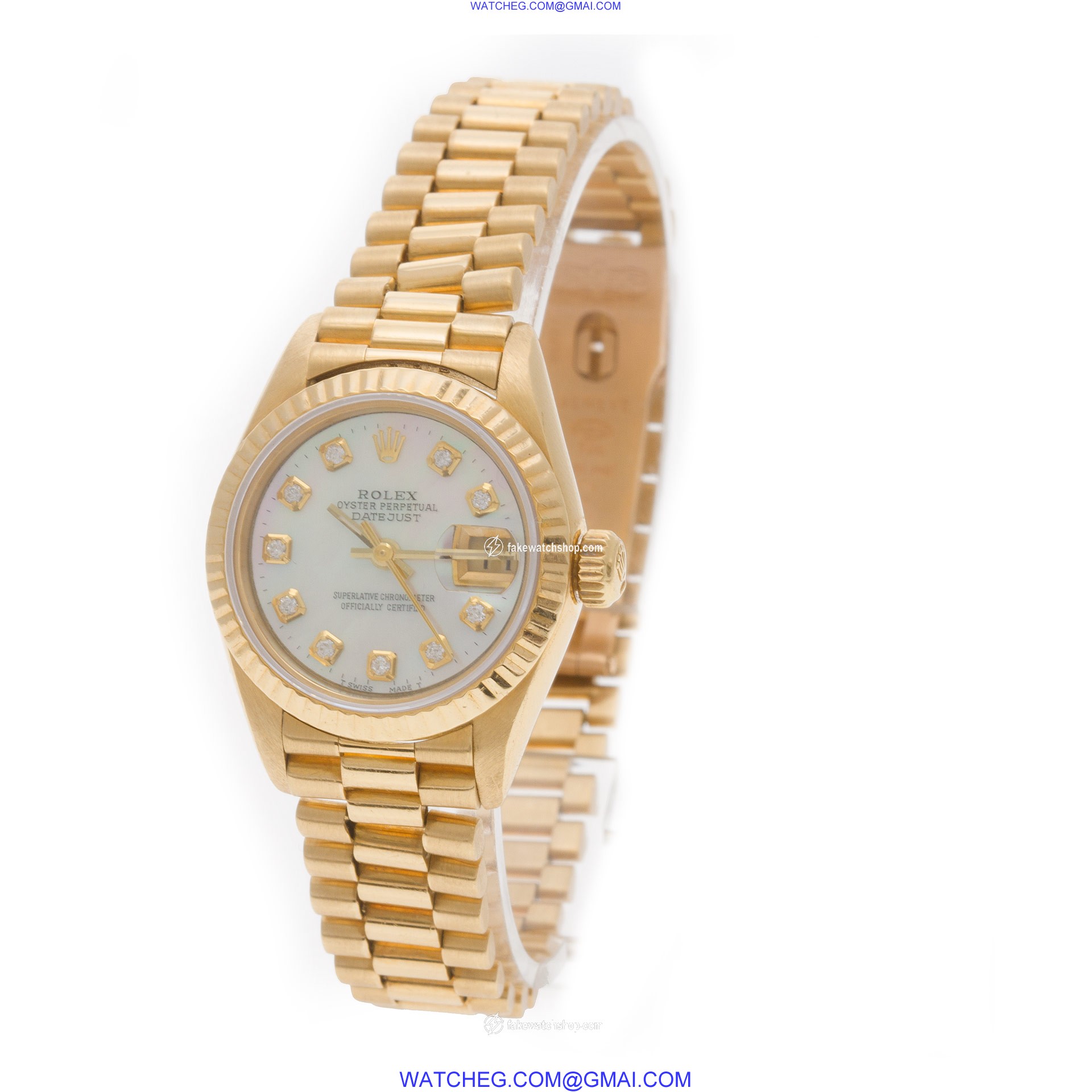Rolex 69178 Datejust Automatic Female 18k yellow gold 3