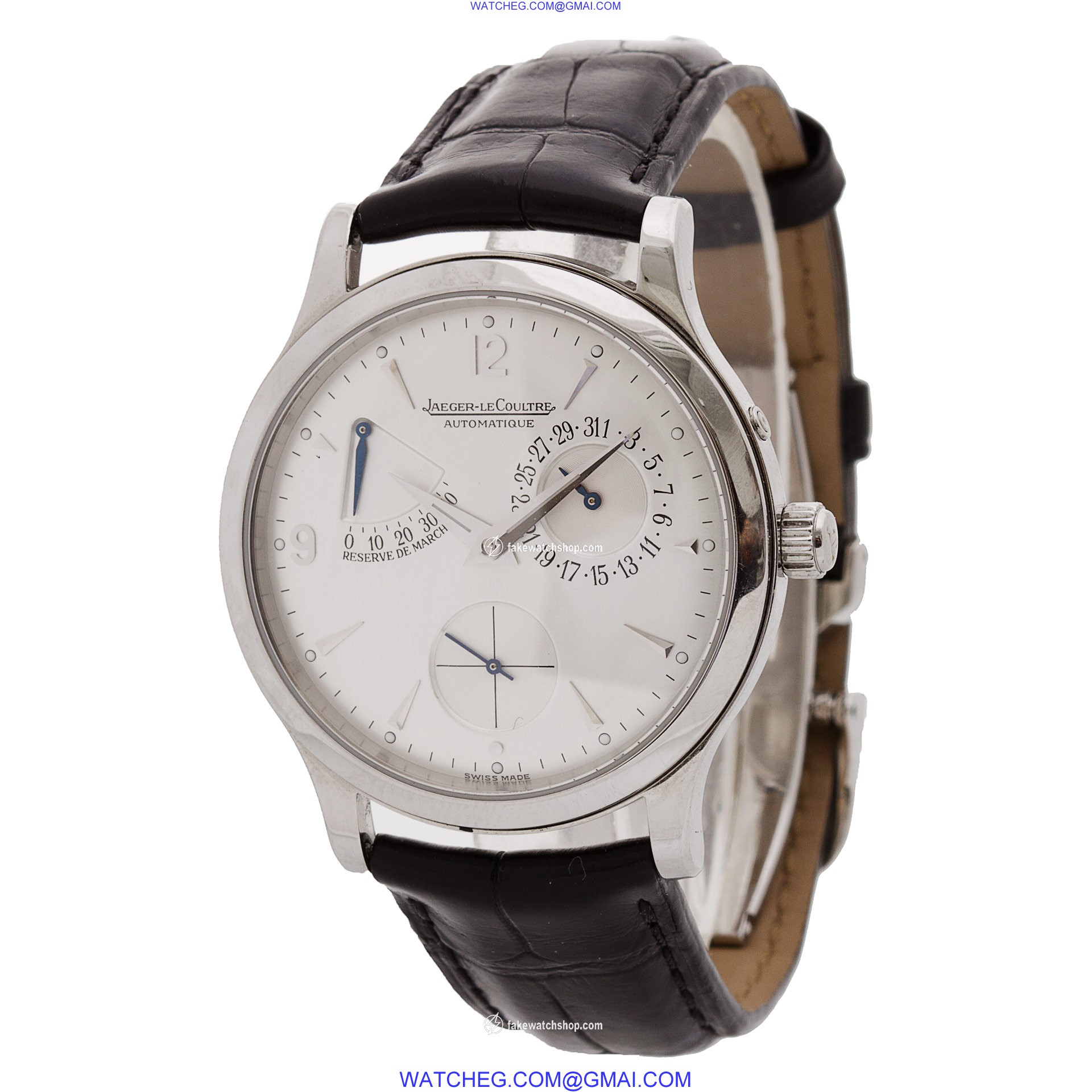 Jaeger LeCoultre 140.8.38.S Reserve de Marche Automatic Male Stainless Steel 3