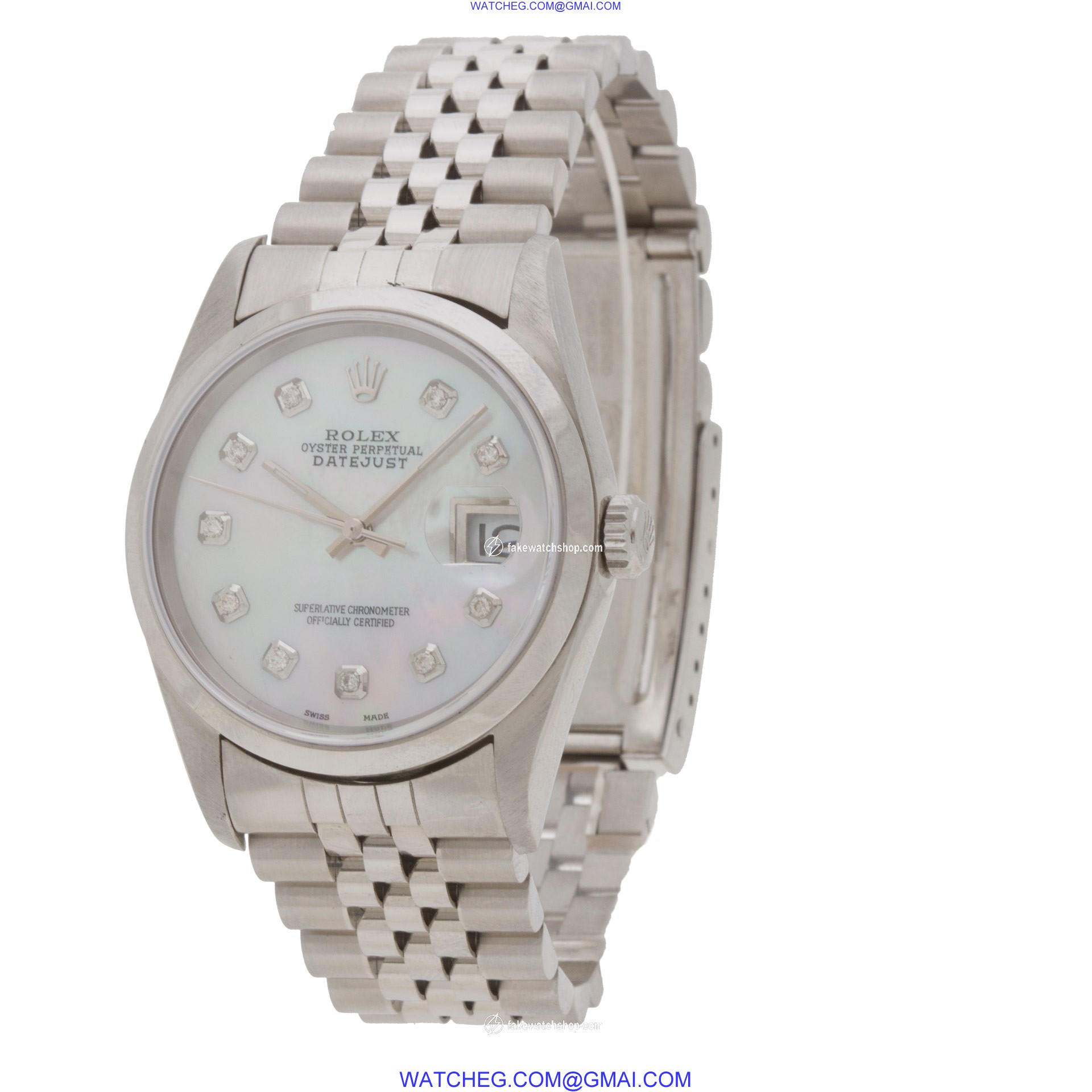 Rolex 16200 Datejust Automatic Unisex Stainless Steel 3