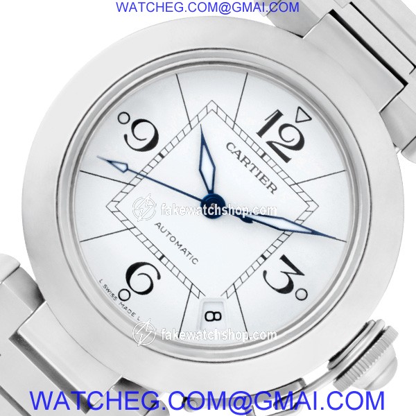 Cartier W31074M7 Pasha C Automatic Unisex Stainless Steel 3