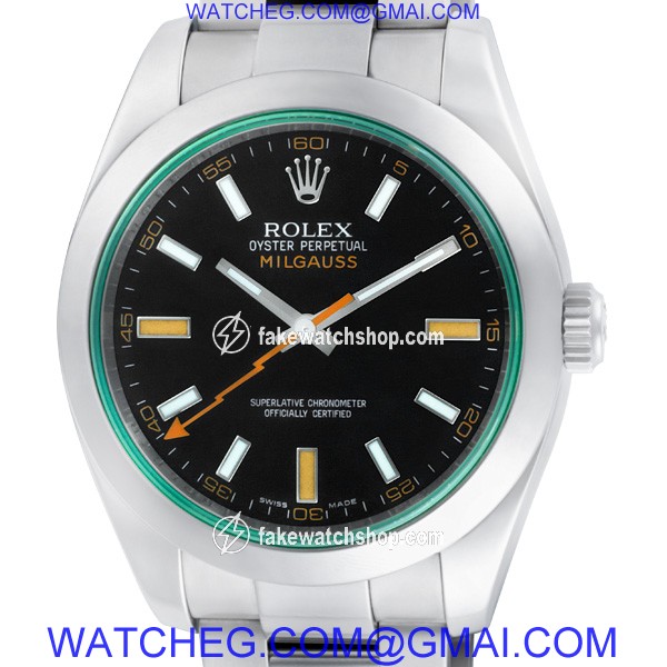Rolex 116400GV Milgauss Automatic Male Stainless Steel 3