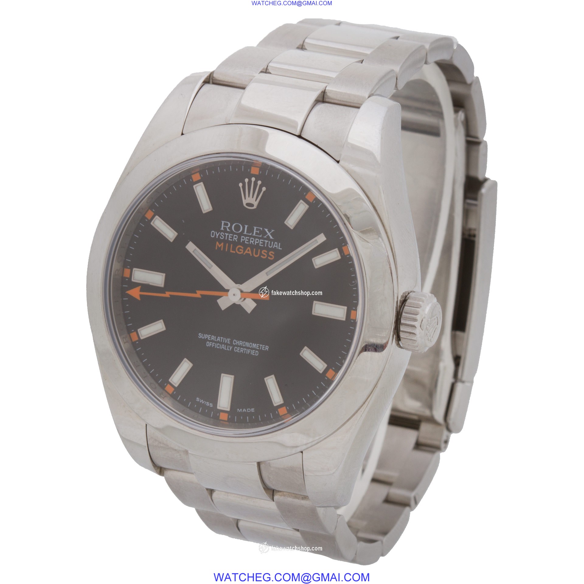 Rolex 116400 Milgauss Automatic Male Stainless Steel 3