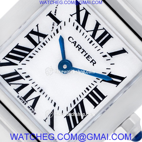 Cartier W51008Q3 Tank Francaise Quartz Female Stainless Steel 3