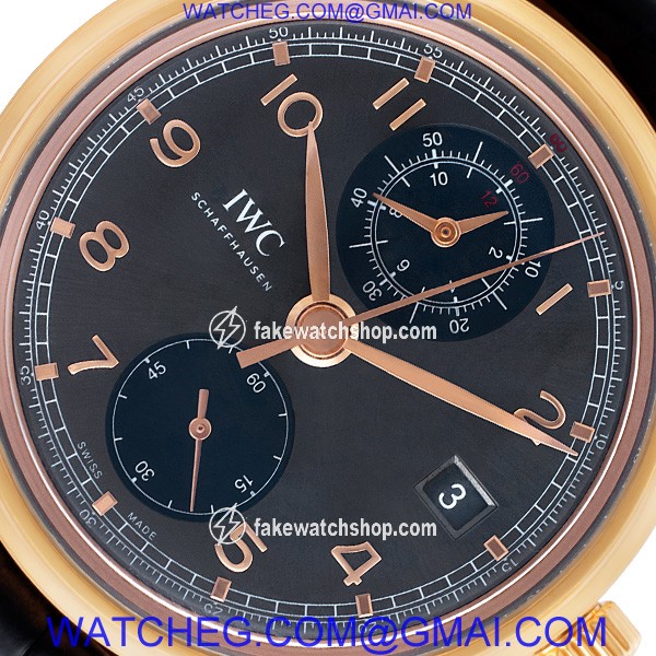 IWC IW390402 Portuguese Automatic Male 18k rose gold 3