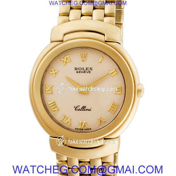 Rolex 6622 Cellini Quartz Unisex 18k yellow gold 3