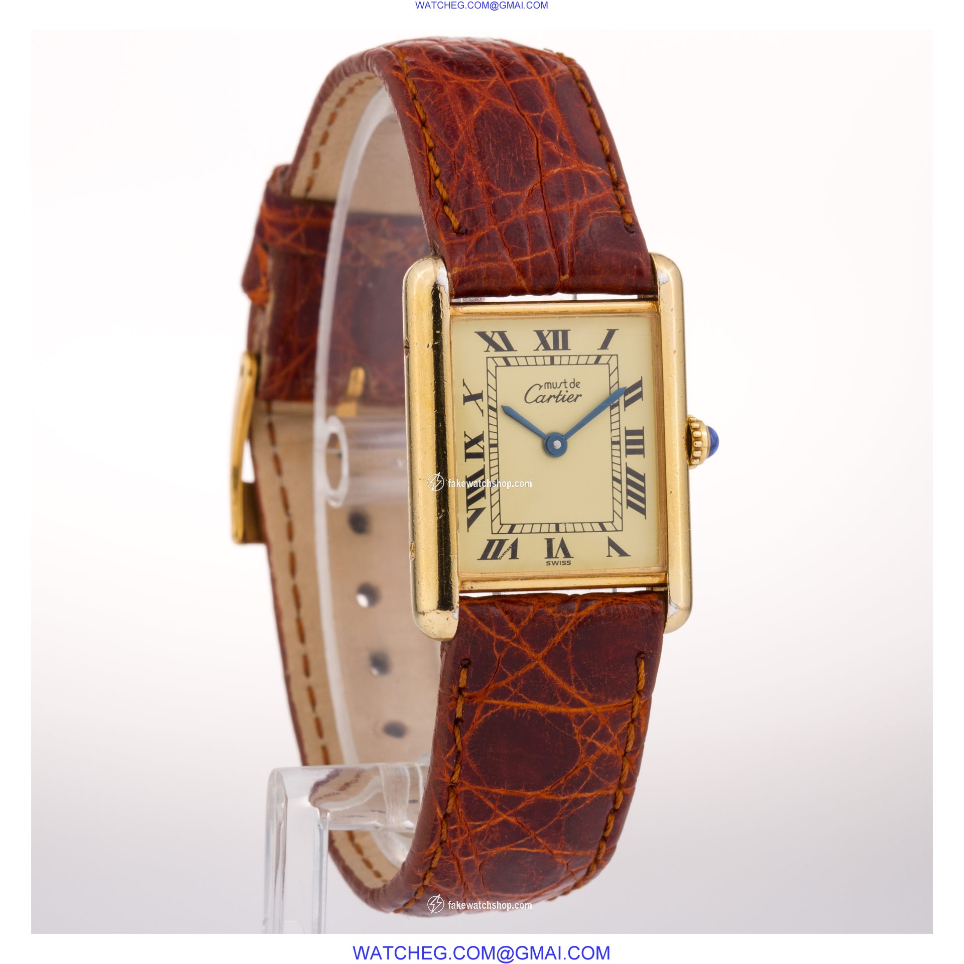 Cartier 60029 Tank Vermeil Manual Female Vermeil 3