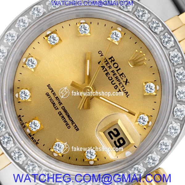 Rolex 69173 Datejust Automatic Female Stainless Steel 3