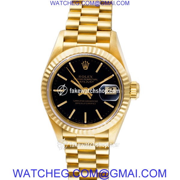Rolex 69178 Datejust Automatic Female 18k yellow gold 3