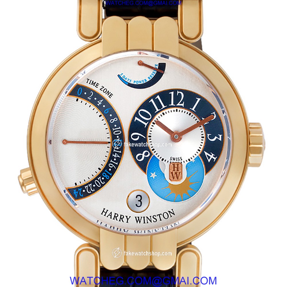 Harry Winston 015619 Premier Automatic Male 18k Pink Gold 3