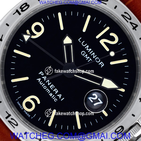 Panerai PAM 00023 luminor GMT Automatic Male Stainless Steel 3