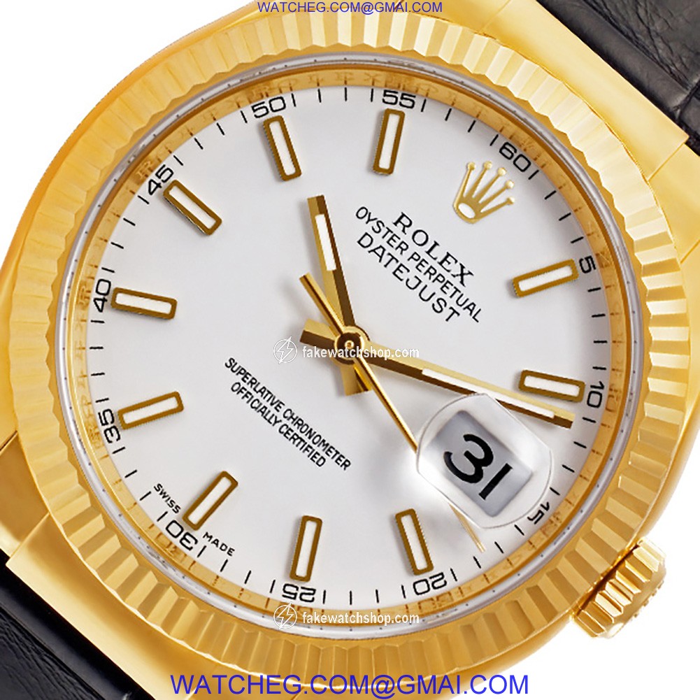 Rolex 116138 Datejust Automatic Male 18k yellow gold 3