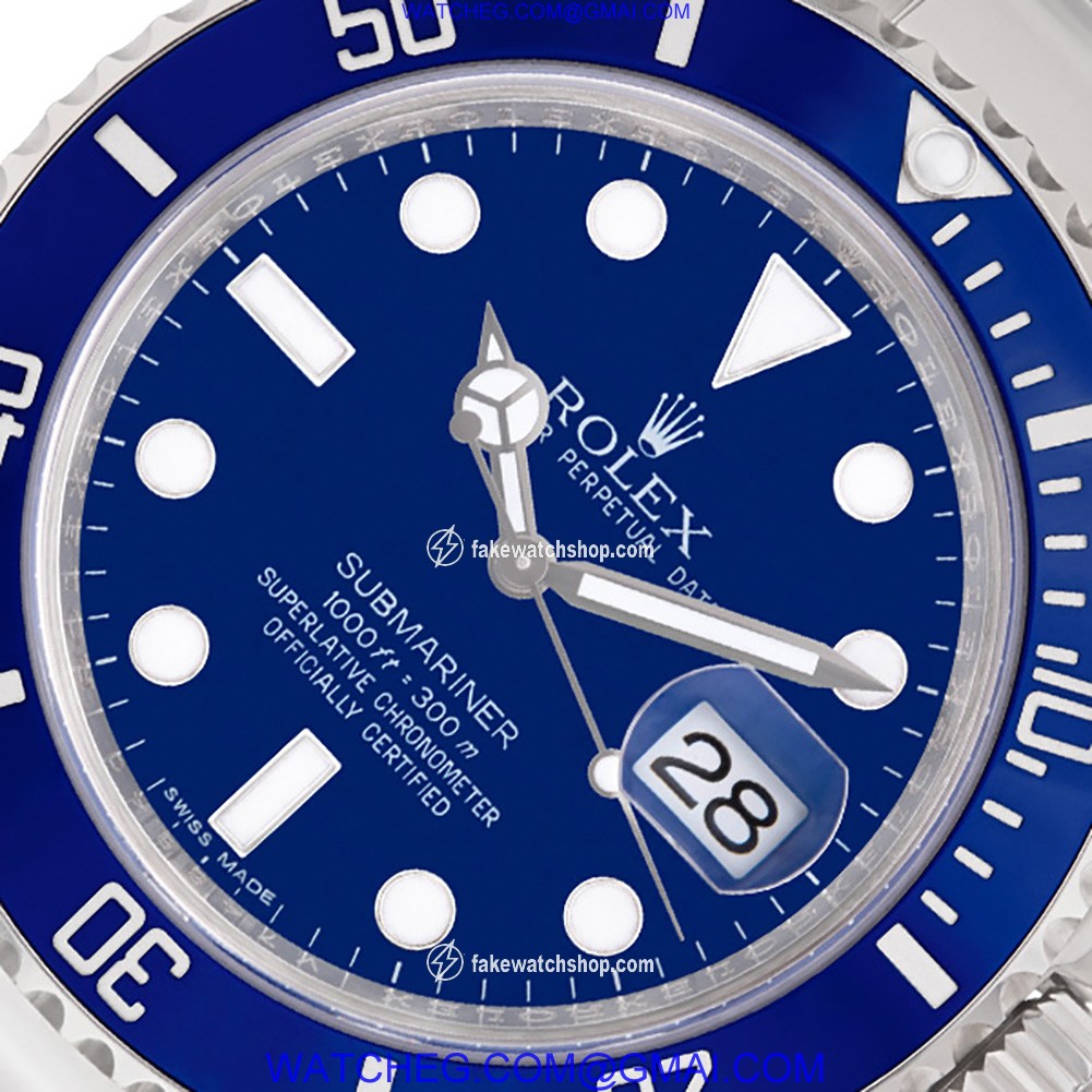 Rolex 116619 Submariner Automatic Male 18k White Gold 3