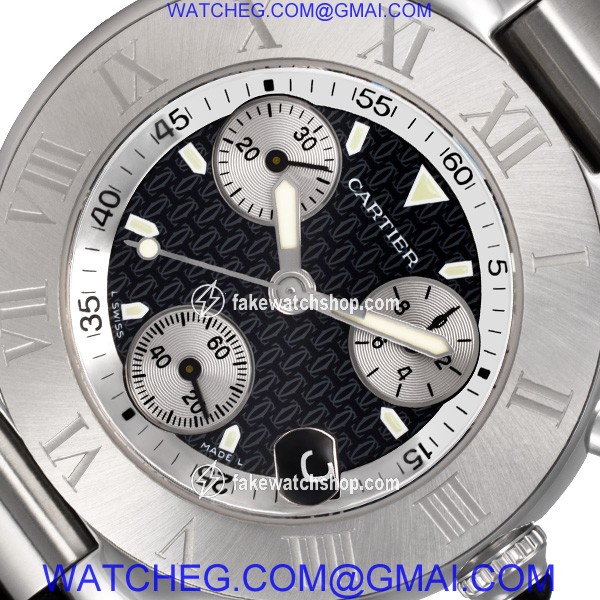 Cartier w510125u2 Chronoscaph 21 Quartz Male Stainless Steel 3