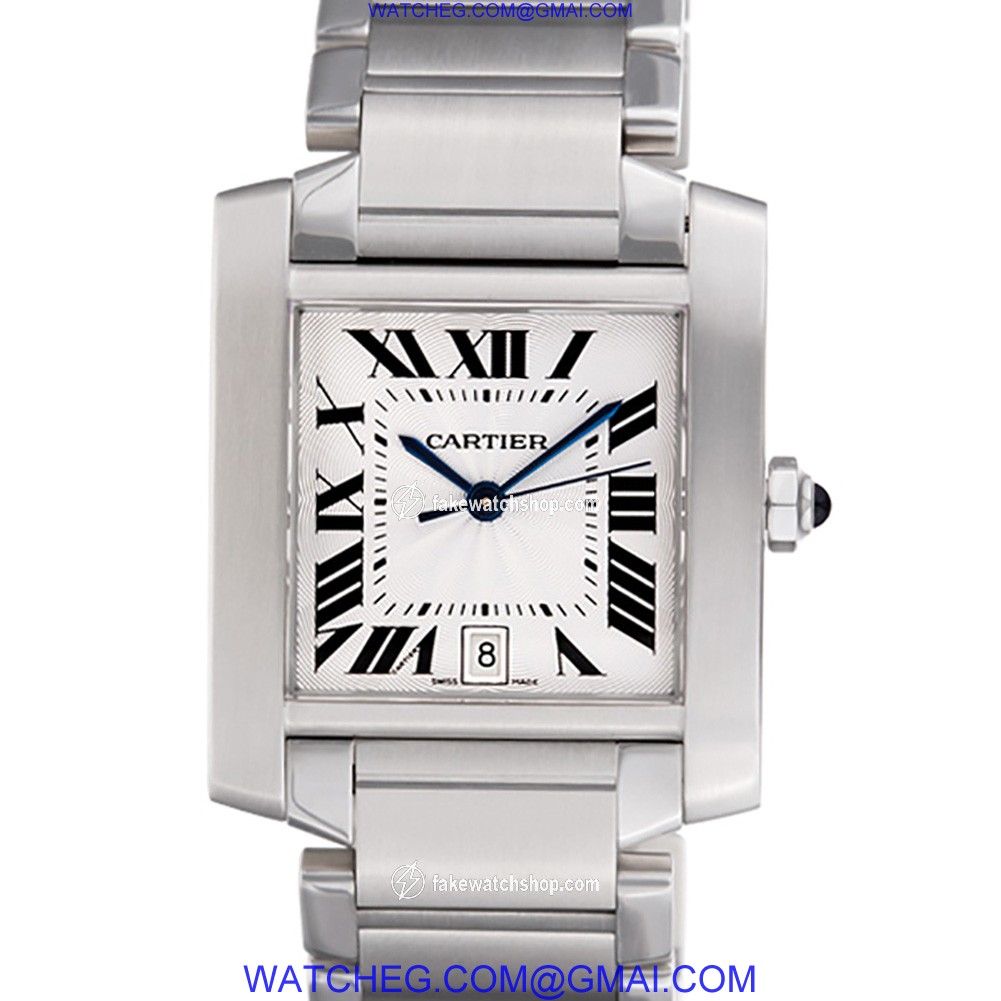 Cartier W51002q3 Tank Francaise Automatic Male Stainless Steel 3