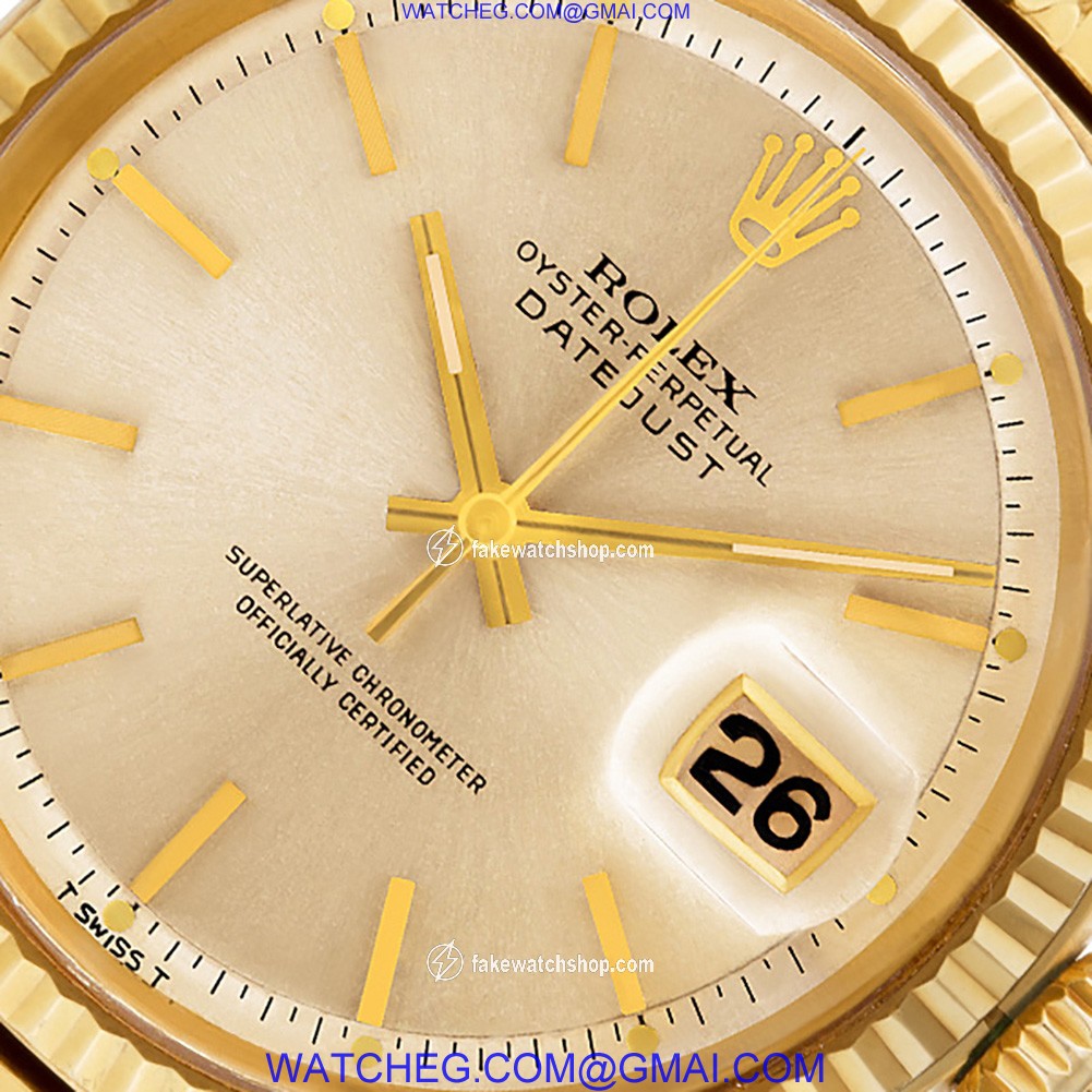 Rolex 1601 Datejust Automatic Male 14k yellow gold 3