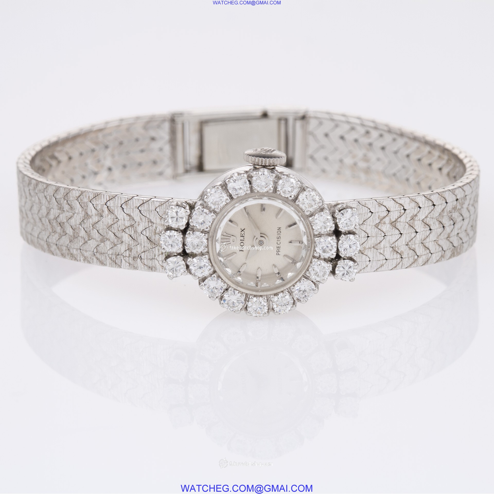Rolex 228 Classic Manual Female 18k White Gold 3
