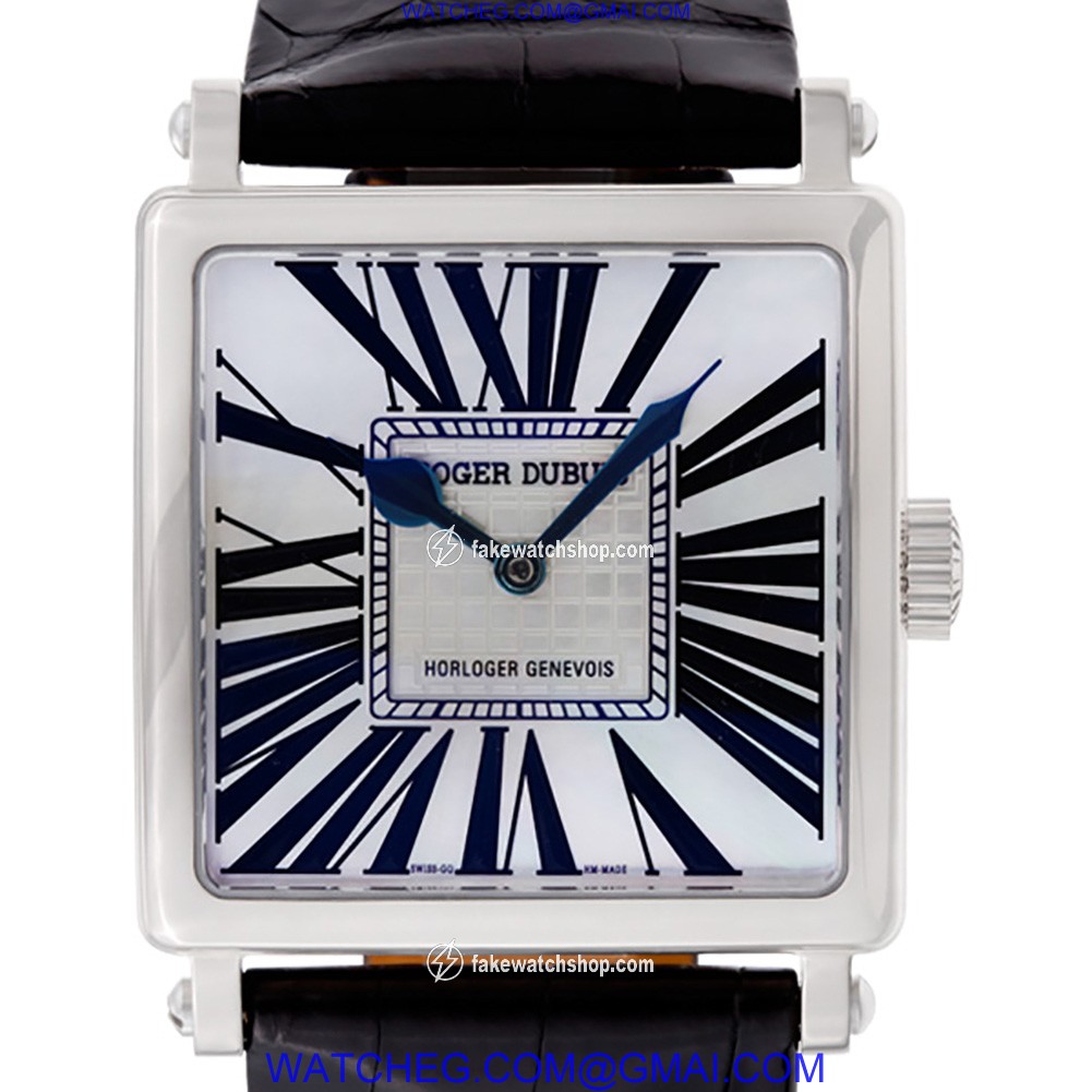 Roger Dubuis DBGS0322 Golden Square Automatic Male 18k White Gold 3