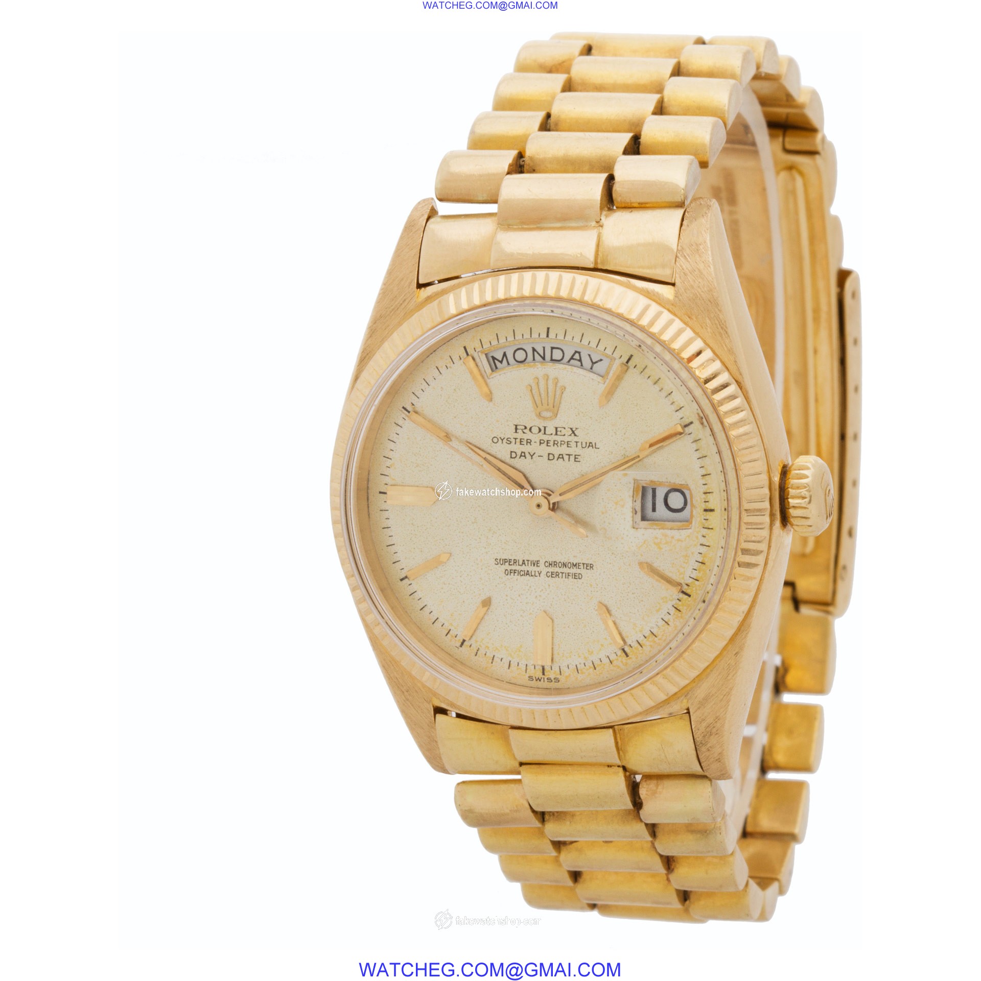 Rolex 1803 Day-Date Automatic Male 18k Yellow Gold 3