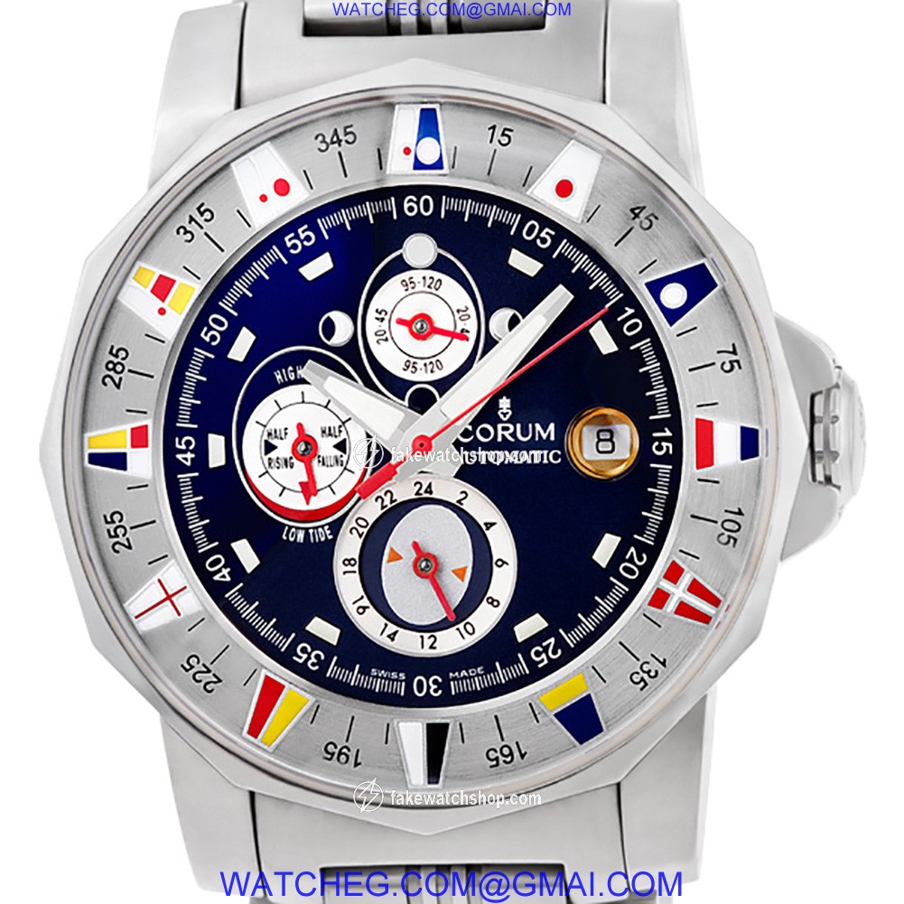 Corum 977.6301.20 Admirals cup 44 tides Automatic Male Stainless Steel 3