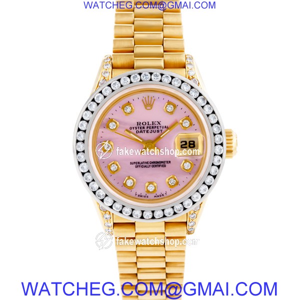 Rolex 69178 Datejust Automatic Female 18k yellow gold 3