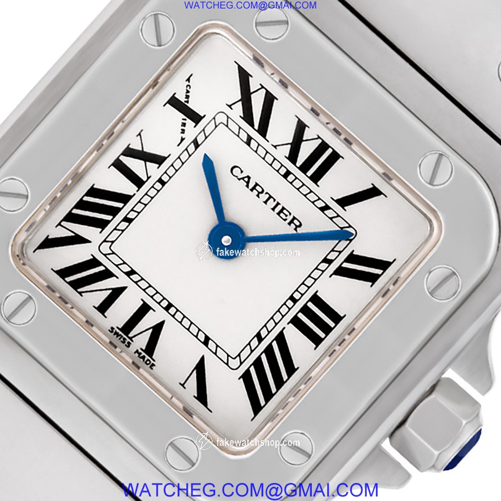 Cartier  W20056D6 Santos Quartz Female Stainless Steel 3