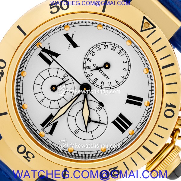 Cartier MG218328 Pasha 35 Quartz Unisex 18k yellow gold 3