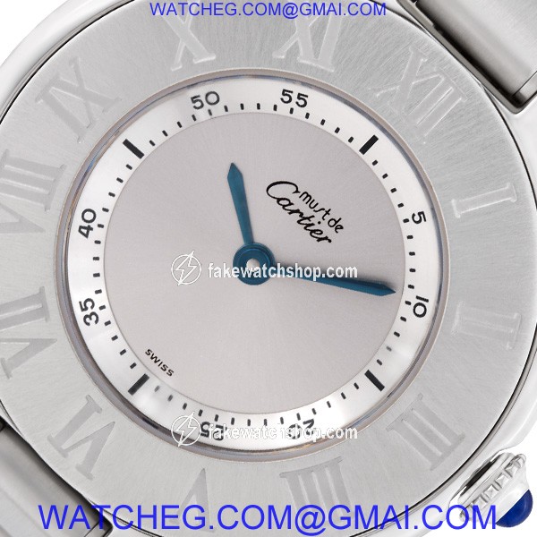 Cartier W10110T2 Must 21 Quartz Unisex Stainless Steel 3