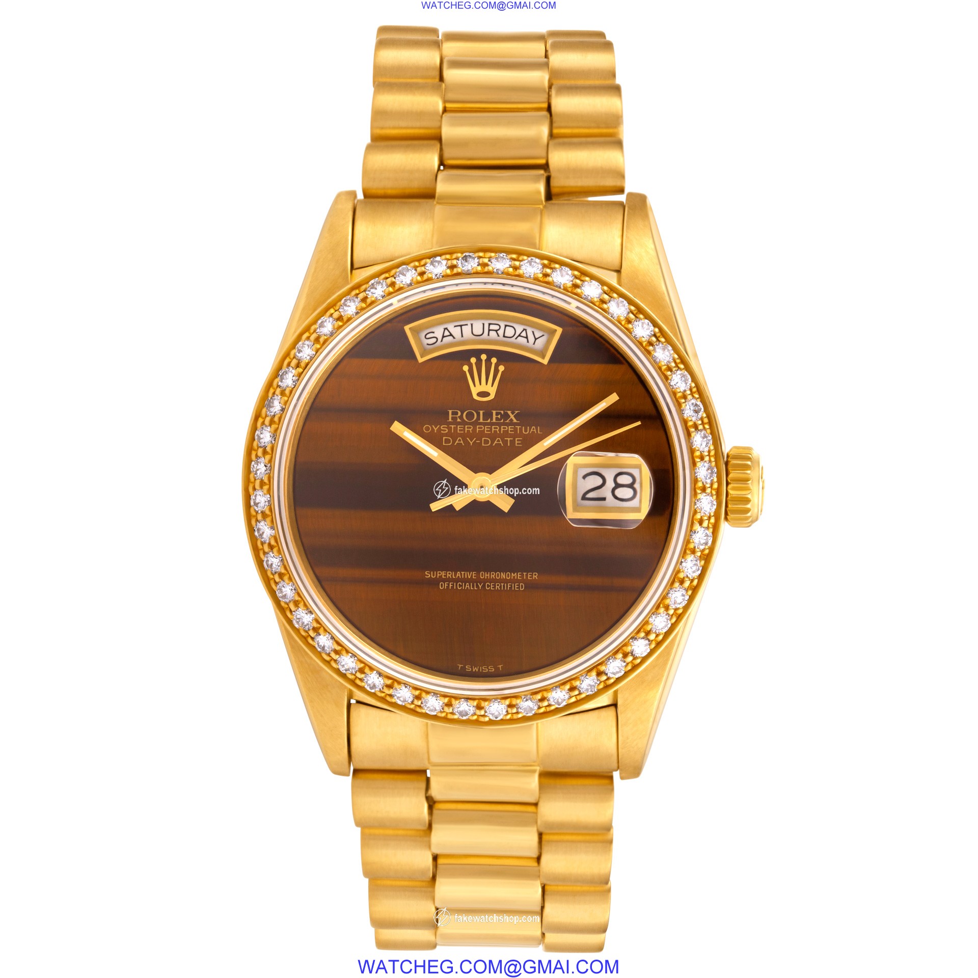 Rolex 18038 Day-Date Automatic Unisex 18k yellow gold 3