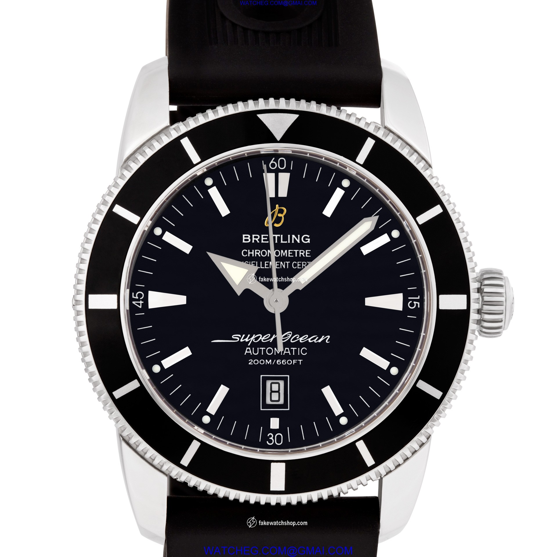 Breitling a17320 Super Ocean Automatic Male Stainless Steel 3